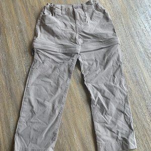 L.L. Bean Girls' Trekking Zip-Off Pants